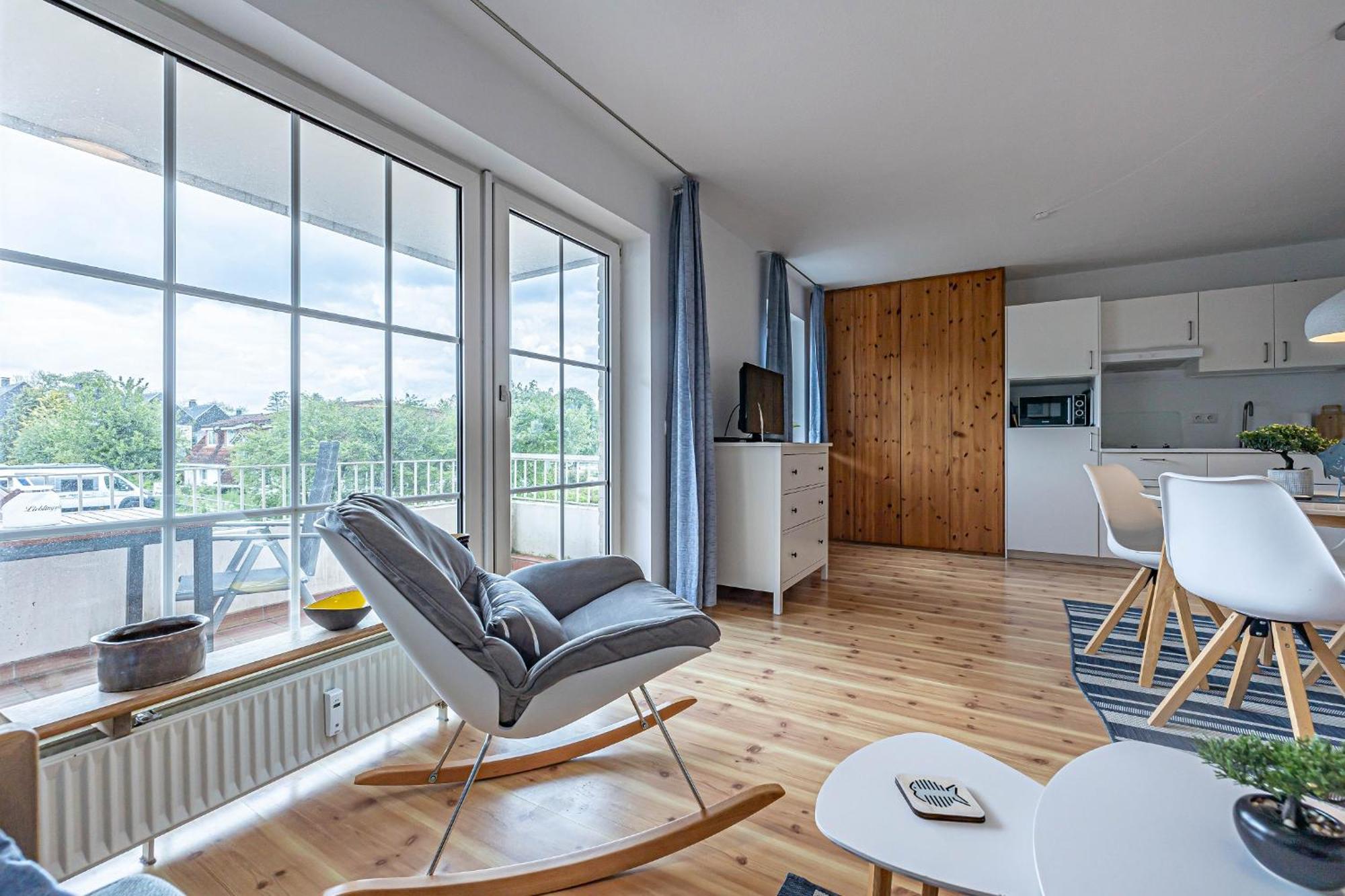 Fewo1846 - Strandresidenz Wassersleben Nele - Studioapartment Mit Balkon Und Meerblick Harrislee Exterior photo